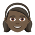 Girl: Dark Skin Tone Emoji Copy Paste ― 👧🏿 - joypixels