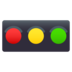 Horizontal Traffic Light Emoji Copy Paste ― 🚥 - joypixels