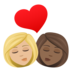 Kiss: Woman, Woman, Medium-light Skin Tone, Medium-dark Skin Tone Emoji Copy Paste ― 👩🏼‍❤️‍💋‍👩🏾 - joypixels
