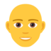 Man: Bald Emoji Copy Paste ― 👨‍🦲 - joypixels