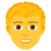 Man: Curly Hair Emoji Copy Paste ― 👨‍🦱 - joypixels