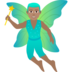 Man Fairy: Medium Skin Tone Emoji Copy Paste ― 🧚🏽‍♂ - joypixels