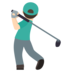 Man Golfing: Light Skin Tone Emoji Copy Paste ― 🏌🏻‍♂ - joypixels