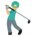 Man Golfing: Medium-light Skin Tone Emoji Copy Paste ― 🏌🏼‍♂ - joypixels