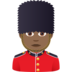 Man Guard: Medium-dark Skin Tone Emoji Copy Paste ― 💂🏾‍♂ - joypixels