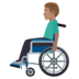 Man In Manual Wheelchair: Medium Skin Tone Emoji Copy Paste ― 👨🏽‍🦽 - joypixels