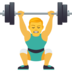 Man Lifting Weights Emoji Copy Paste ― 🏋️‍♂️ - joypixels