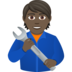 Mechanic: Dark Skin Tone Emoji Copy Paste ― 🧑🏿‍🔧 - joypixels