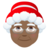 Mrs. Claus: Medium-dark Skin Tone Emoji Copy Paste ― 🤶🏾 - joypixels