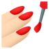 Nail Polish: Light Skin Tone Emoji Copy Paste ― 💅🏻 - joypixels