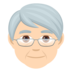 Older Person: Light Skin Tone Emoji Copy Paste ― 🧓🏻 - joypixels