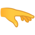 Palm Down Hand Emoji Copy Paste ― 🫳 - joypixels