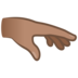 Palm Down Hand: Medium Skin Tone Emoji Copy Paste ― 🫳🏽 - joypixels