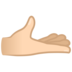 Palm Up Hand: Light Skin Tone Emoji Copy Paste ― 🫴🏻 - joypixels
