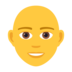 Person: Bald Emoji Copy Paste ― 🧑‍🦲 - joypixels