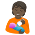 Person Feeding Baby: Dark Skin Tone Emoji Copy Paste ― 🧑🏿‍🍼 - joypixels