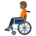 Person In Manual Wheelchair: Medium-dark Skin Tone Emoji Copy Paste ― 🧑🏾‍🦽 - joypixels
