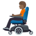 Person In Motorized Wheelchair: Medium-dark Skin Tone Emoji Copy Paste ― 🧑🏾‍🦼 - joypixels