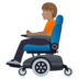 Person In Motorized Wheelchair: Medium Skin Tone Emoji Copy Paste ― 🧑🏽‍🦼 - joypixels