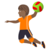 Person Playing Handball: Medium-dark Skin Tone Emoji Copy Paste ― 🤾🏾 - joypixels