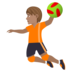 Person Playing Handball: Medium Skin Tone Emoji Copy Paste ― 🤾🏽 - joypixels