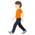 Person Walking: Light Skin Tone Emoji Copy Paste ― 🚶🏻 - joypixels