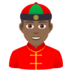 Person With Skullcap: Medium-dark Skin Tone Emoji Copy Paste ― 👲🏾 - joypixels