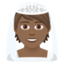Person With Veil: Medium-dark Skin Tone Emoji Copy Paste ― 👰🏾 - joypixels