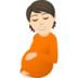 Pregnant Person: Light Skin Tone Emoji Copy Paste ― 🫄🏻 - joypixels