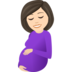 Pregnant Woman: Light Skin Tone Emoji Copy Paste ― 🤰🏻 - joypixels