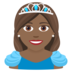 Princess: Medium-dark Skin Tone Emoji Copy Paste ― 👸🏾 - joypixels