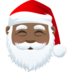 Santa Claus: Medium-dark Skin Tone Emoji Copy Paste ― 🎅🏾 - joypixels