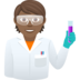 Scientist: Medium-dark Skin Tone Emoji Copy Paste ― 🧑🏾‍🔬 - joypixels
