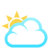 Sun Behind Large Cloud Emoji Copy Paste ― 🌥️ - joypixels