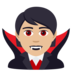 Vampire: Medium-light Skin Tone Emoji Copy Paste ― 🧛🏼 - joypixels