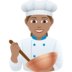 Woman Cook: Medium Skin Tone Emoji Copy Paste ― 👩🏽‍🍳 - joypixels