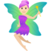 Woman Fairy: Light Skin Tone Emoji Copy Paste ― 🧚🏻‍♀ - joypixels