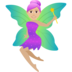 Woman Fairy: Medium-light Skin Tone Emoji Copy Paste ― 🧚🏼‍♀ - joypixels