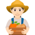 Woman Farmer: Light Skin Tone Emoji Copy Paste ― 👩🏻‍🌾 - joypixels
