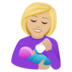 Woman Feeding Baby: Medium-light Skin Tone Emoji Copy Paste ― 👩🏼‍🍼 - joypixels