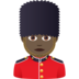 Woman Guard: Dark Skin Tone Emoji Copy Paste ― 💂🏿‍♀ - joypixels
