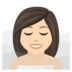 Woman In Steamy Room: Light Skin Tone Emoji Copy Paste ― 🧖🏻‍♀ - joypixels