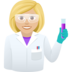 Woman Scientist: Medium-light Skin Tone Emoji Copy Paste ― 👩🏼‍🔬 - joypixels