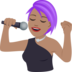 Woman Singer: Medium Skin Tone Emoji Copy Paste ― 👩🏽‍🎤 - joypixels