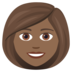 Woman: Medium-dark Skin Tone Emoji Copy Paste ― 👩🏾 - joypixels