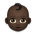 Baby: Dark Skin Tone Emoji Copy Paste ― 👶🏿 - lg