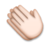 Clapping Hands: Light Skin Tone Emoji Copy Paste ― 👏🏻 - lg