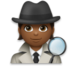 Detective: Medium-dark Skin Tone Emoji Copy Paste ― 🕵🏾 - lg