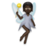 Fairy: Dark Skin Tone Emoji Copy Paste ― 🧚🏿 - lg