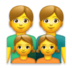 Family: Man, Man, Girl, Girl Emoji Copy Paste ― 👨‍👨‍👧‍👧 - lg